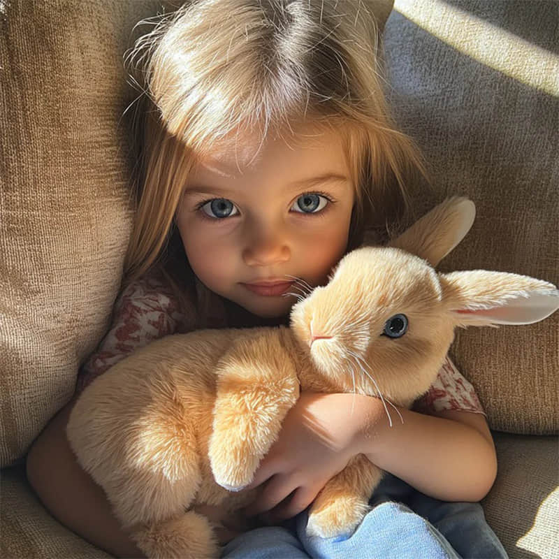Ugráló és futkározó nyuszi, amely rengeteg örömet és szórakozást hoz a gyerekeknek 🎀
