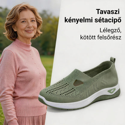 Az ívtámaszos ortopéd cipő kifejezetten idősek számára készült – fájdalommentes járás egész nap! A második pár féláron!