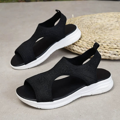Fájdalommentes női kötött ortopéd szandál időseknek 🎁 Egész napos kényelem