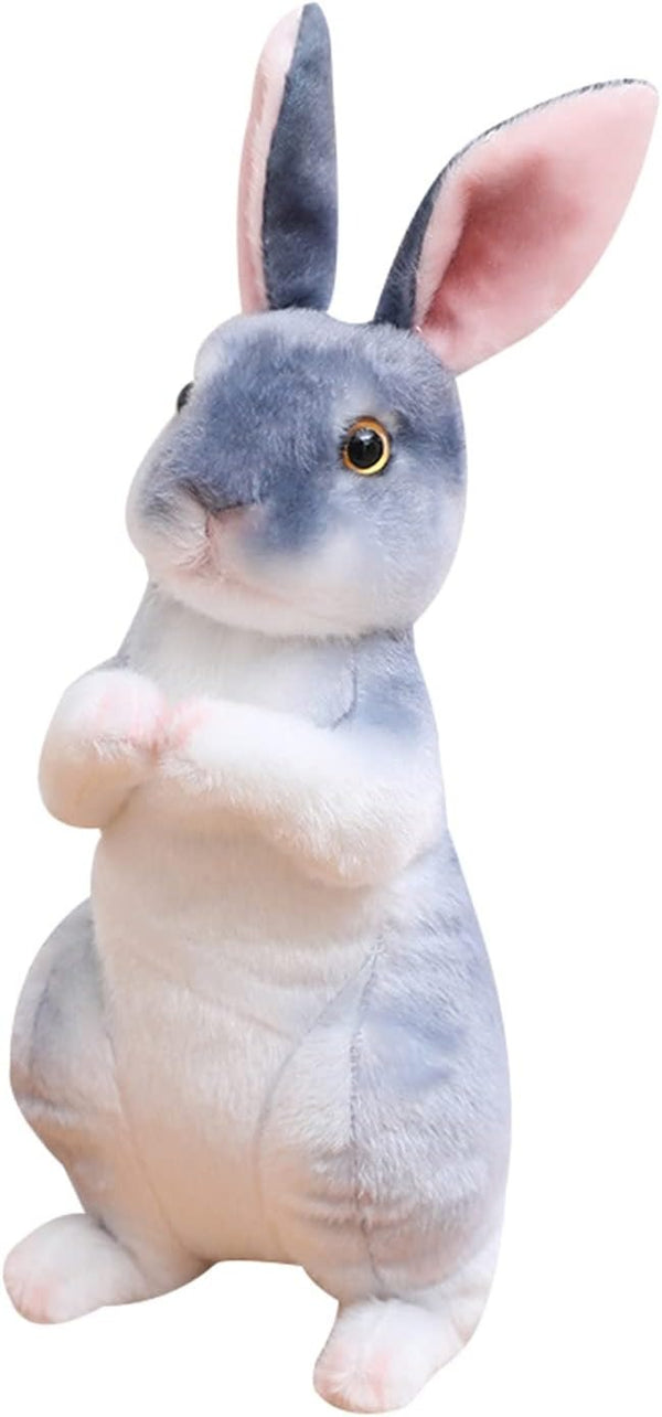 Hoeurva élethű plüss nyuszi 🐰 – aranyos, puha és megnyugtató társ a nyugodt alváshoz, a legjobb ajándék babáknak