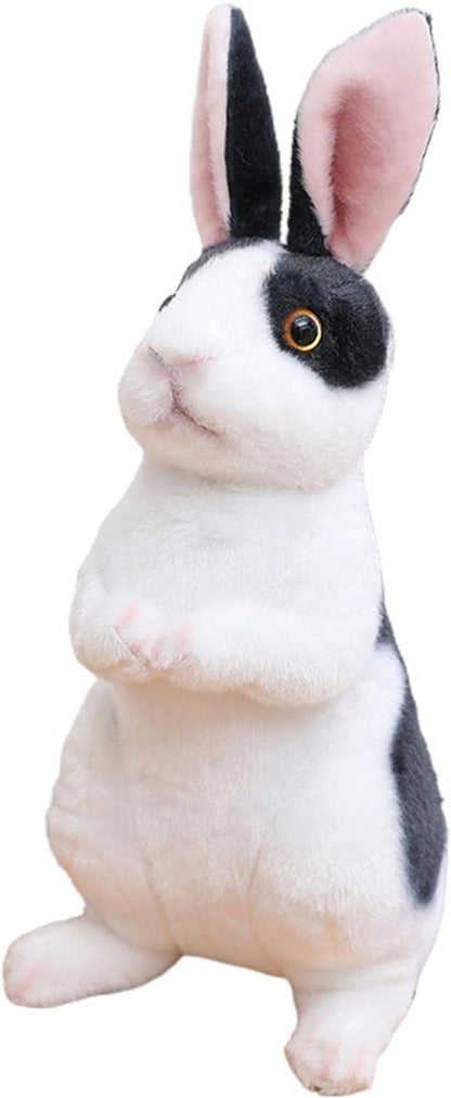 Hoeurva élethű plüss nyuszi 🐰 – aranyos, puha és megnyugtató társ a nyugodt alváshoz, a legjobb ajándék babáknak
