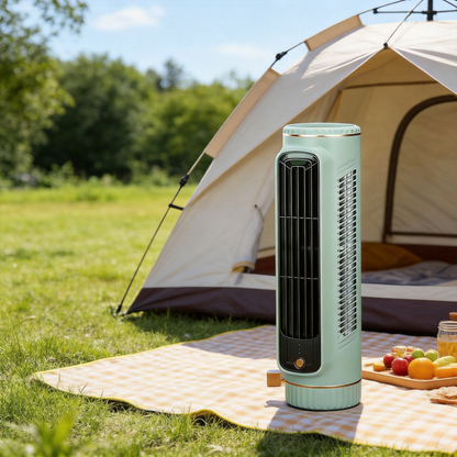 Hordozható mini ventilátor – Vegyen egy másodikat 50% kedvezménnyel, és élvezze a frissítő hűsítést bárhol!