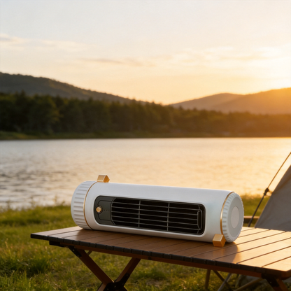 Hordozható mini ventilátor – Vegyen egy másodikat 50% kedvezménnyel, és élvezze a frissítő hűsítést bárhol!