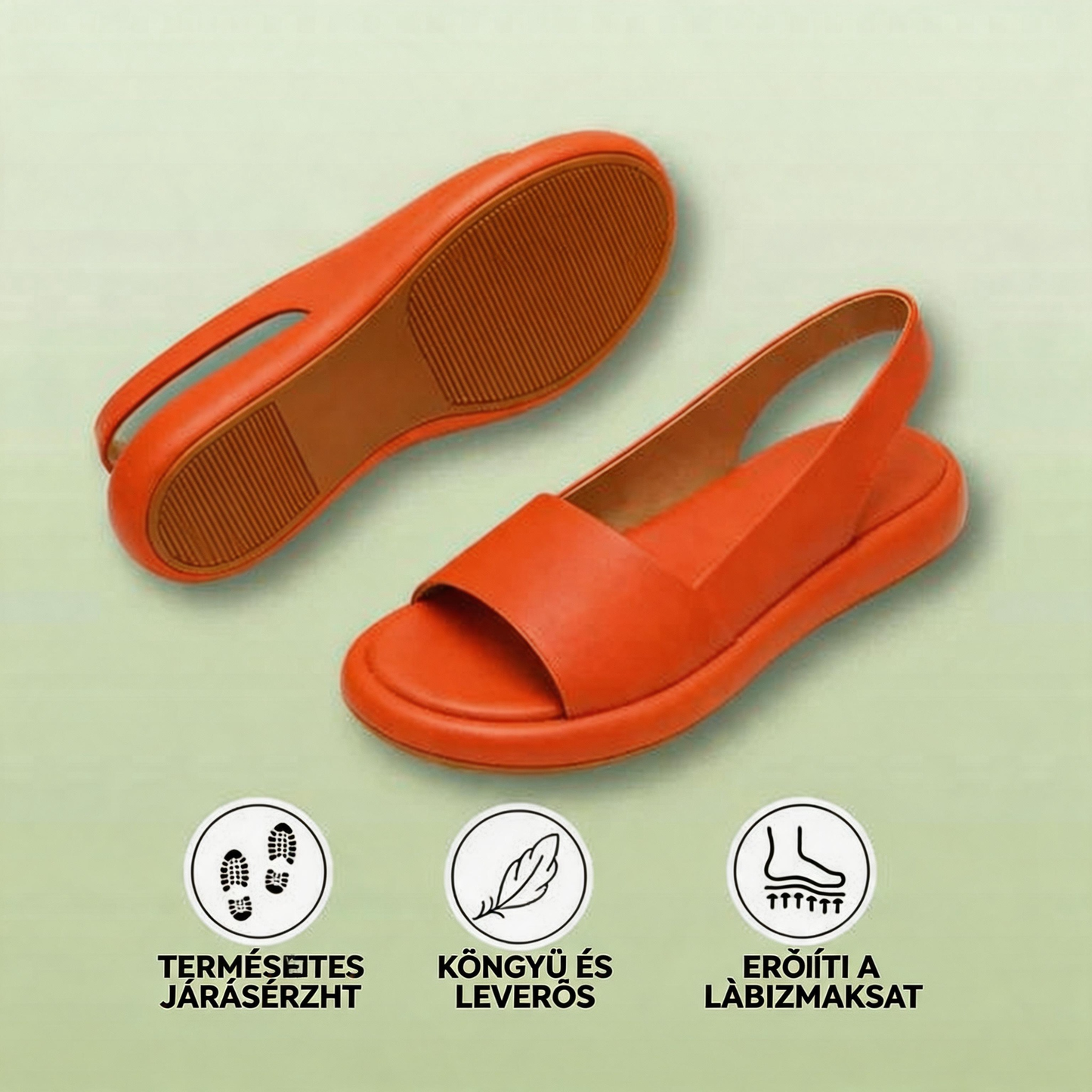 Kényelmes női szandál | ergonomikus alátámasztás