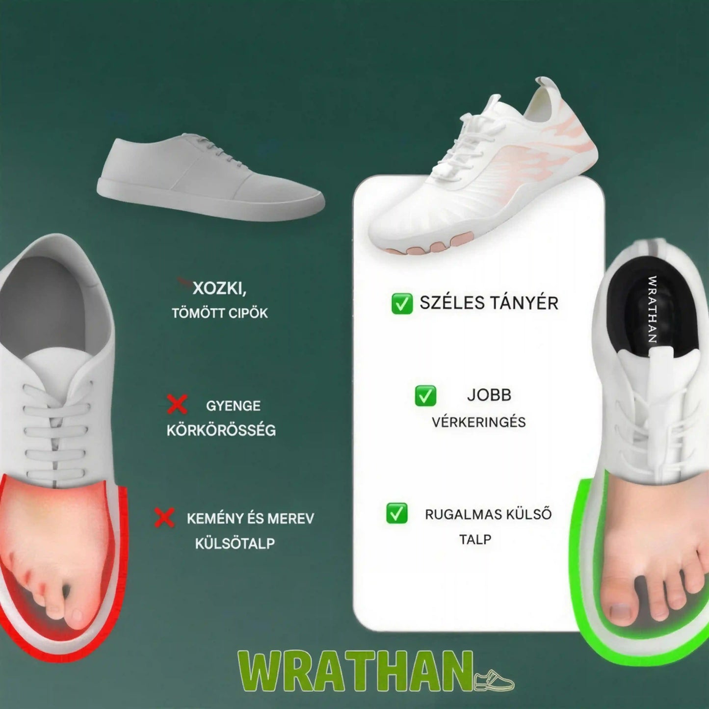 A legkényelmesebb széles orrú barefoot cipők – nőknek és férfiaknak🔥A második pár féláron!